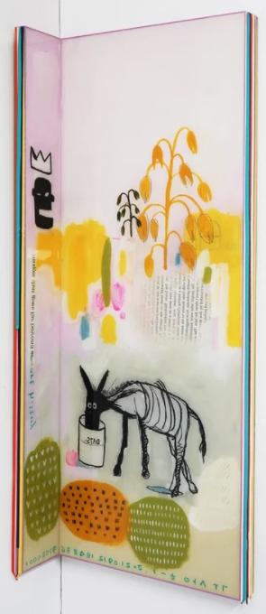 KONG Sunghun, Trace of sans - Hommage to Basquiat, 2021