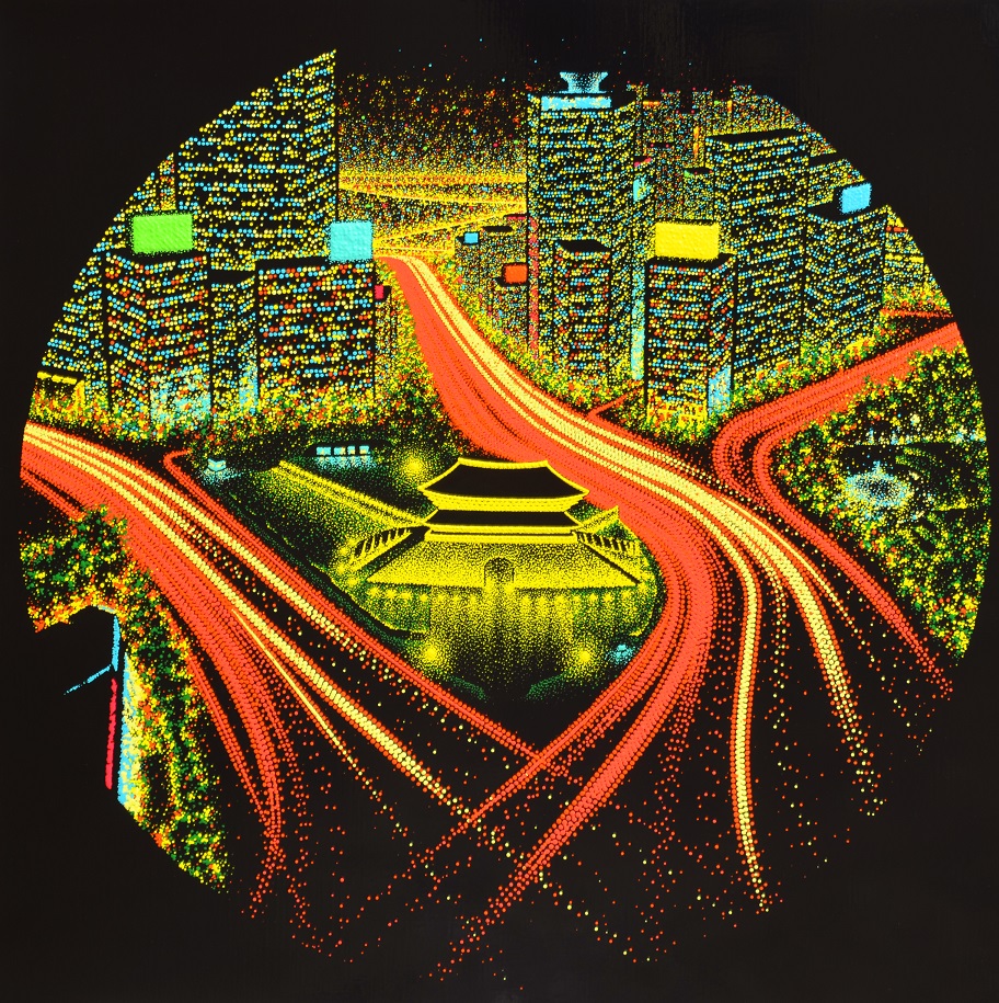 KONG Sunghun, Dot - city lights , 2019
